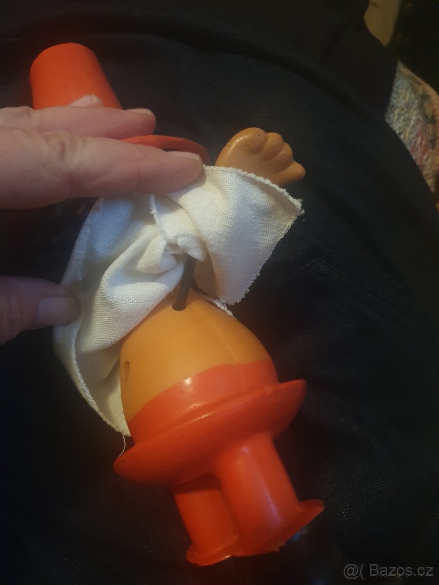 Retro hračka Rumcajs gumová - 3