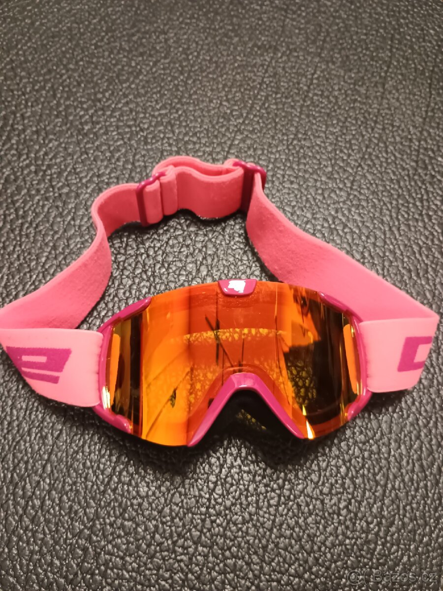 Dívčí lyžařská helma a brýle - 3