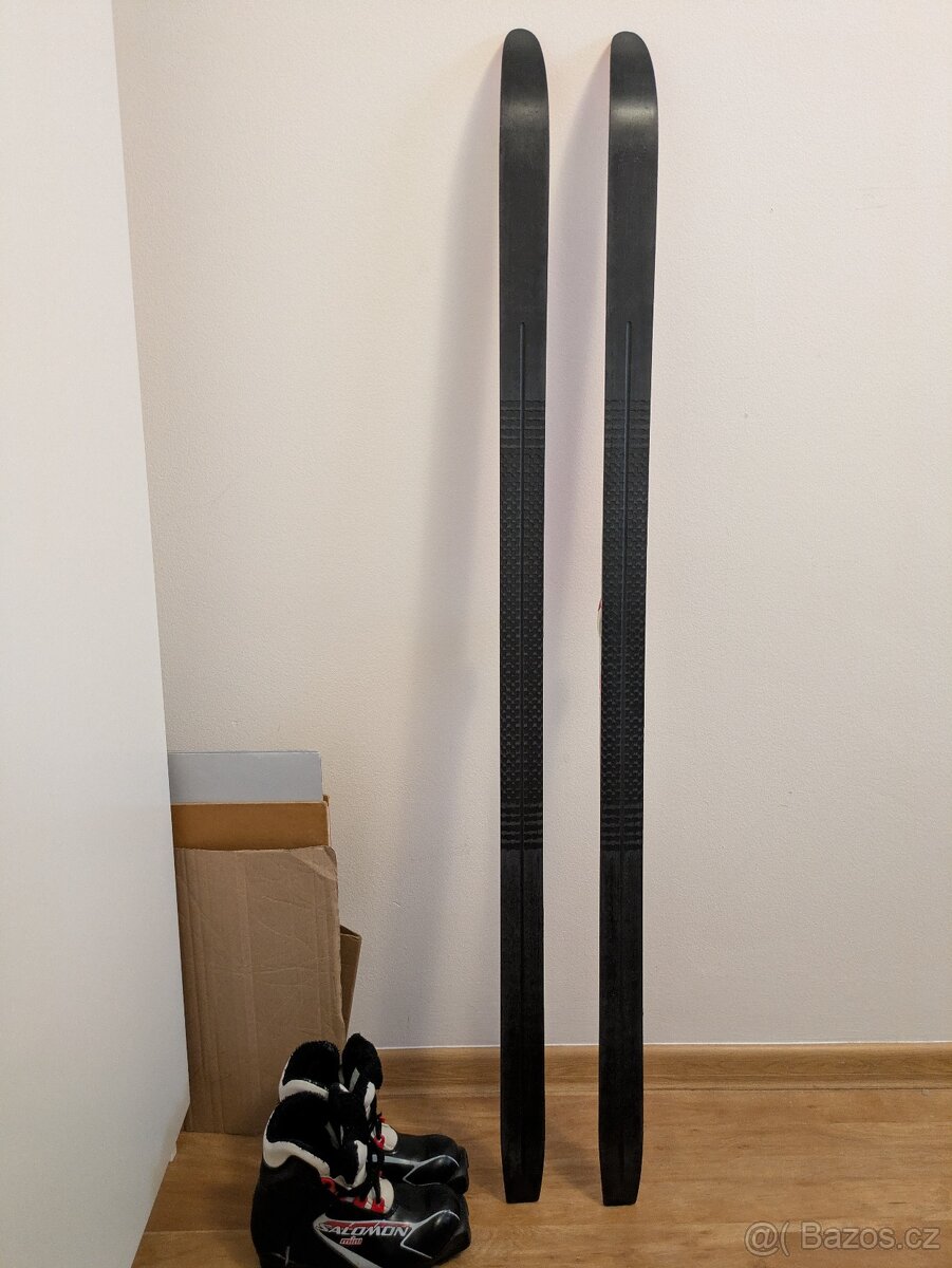 Dětské běžky Atomic 130 cm + boty Salomon 33 - 3