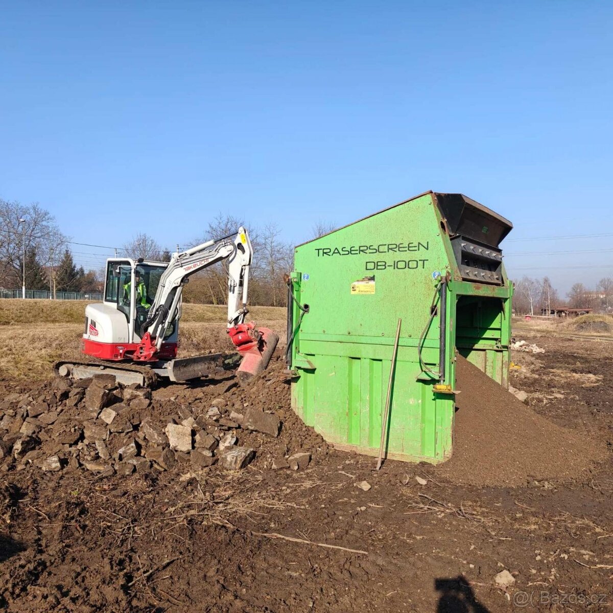 Semi-mobilní Třídič DB-100T Traserscreen - 3