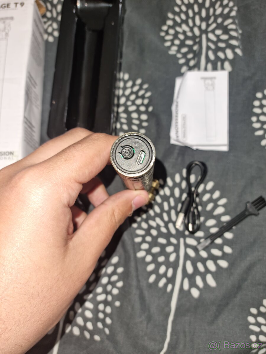 Zastřihovač vlasů Vintage T9 Zastřihovač vlasů Akumulátorový - 3