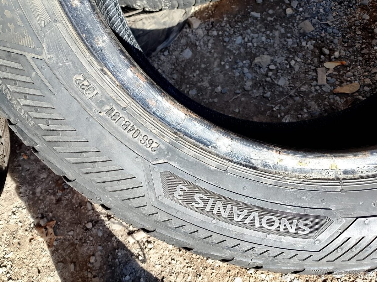 195/60/16c 99/97t Barum - zimní pneu 2ks dodávkové - 3