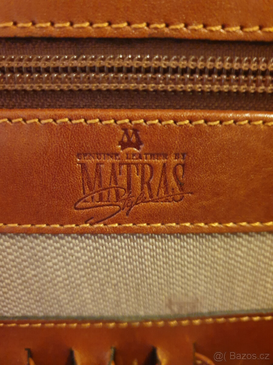 Diplomatický kožený kufřík Matras - 3