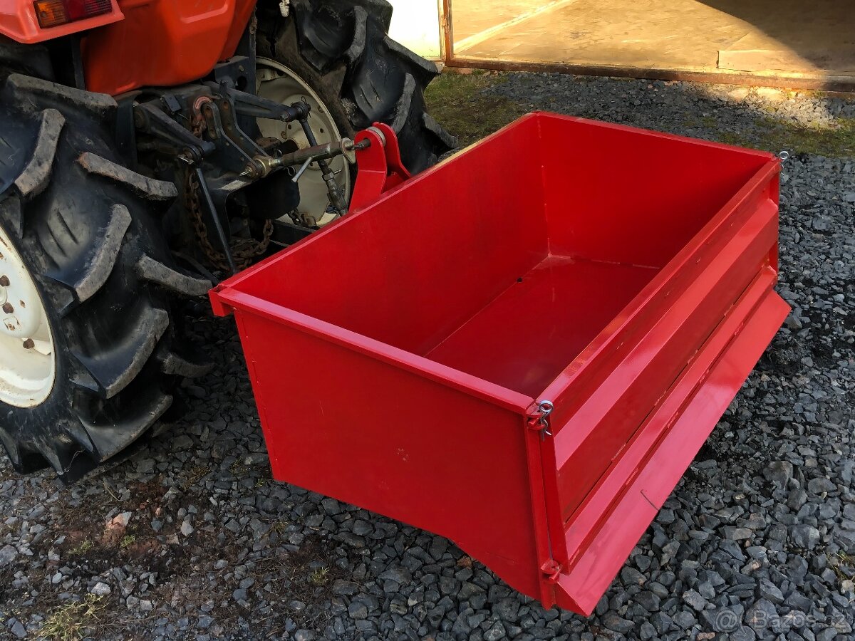 Transportní box za malotraktor - výklopný - 3