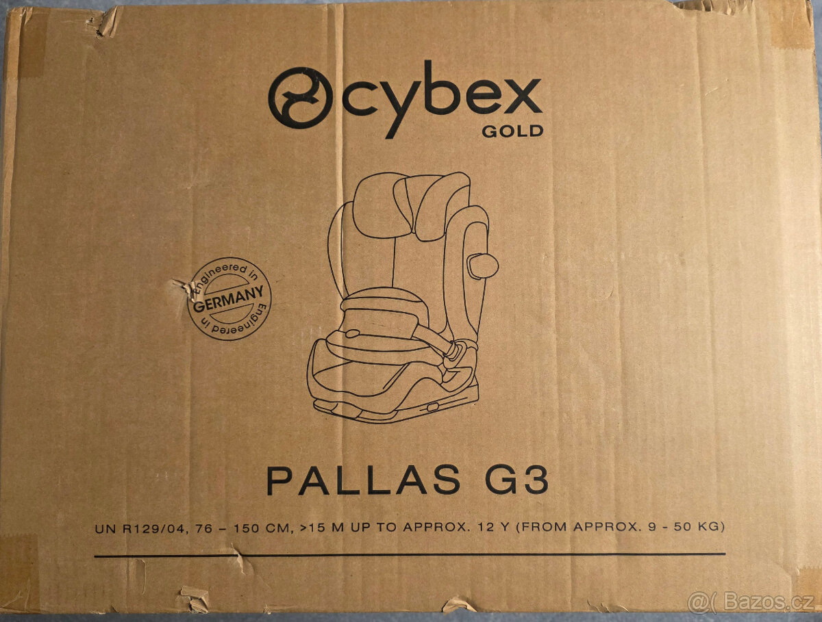 Autosedačka Cybex Gold Pallas G3 NOVÁ - 3