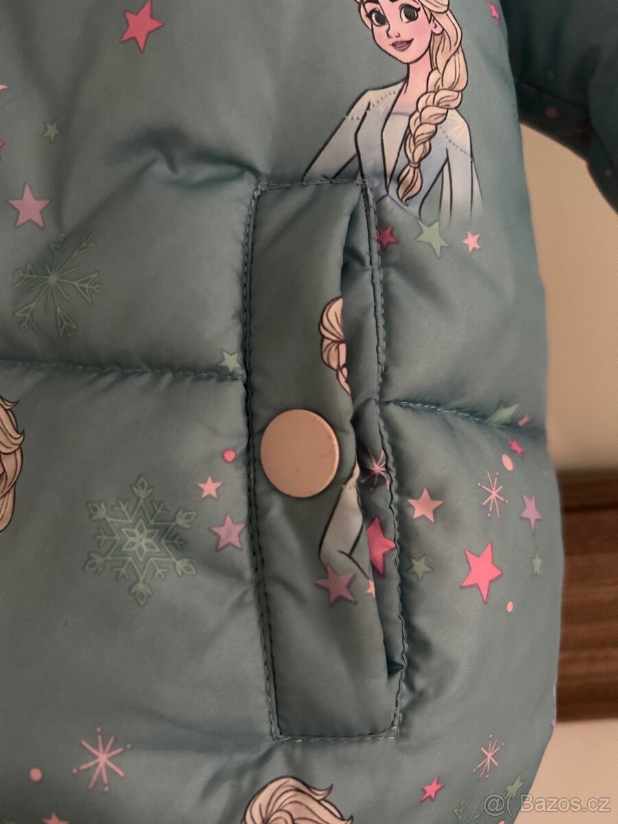 Dívčí zimní bunda zn.M&S - 3