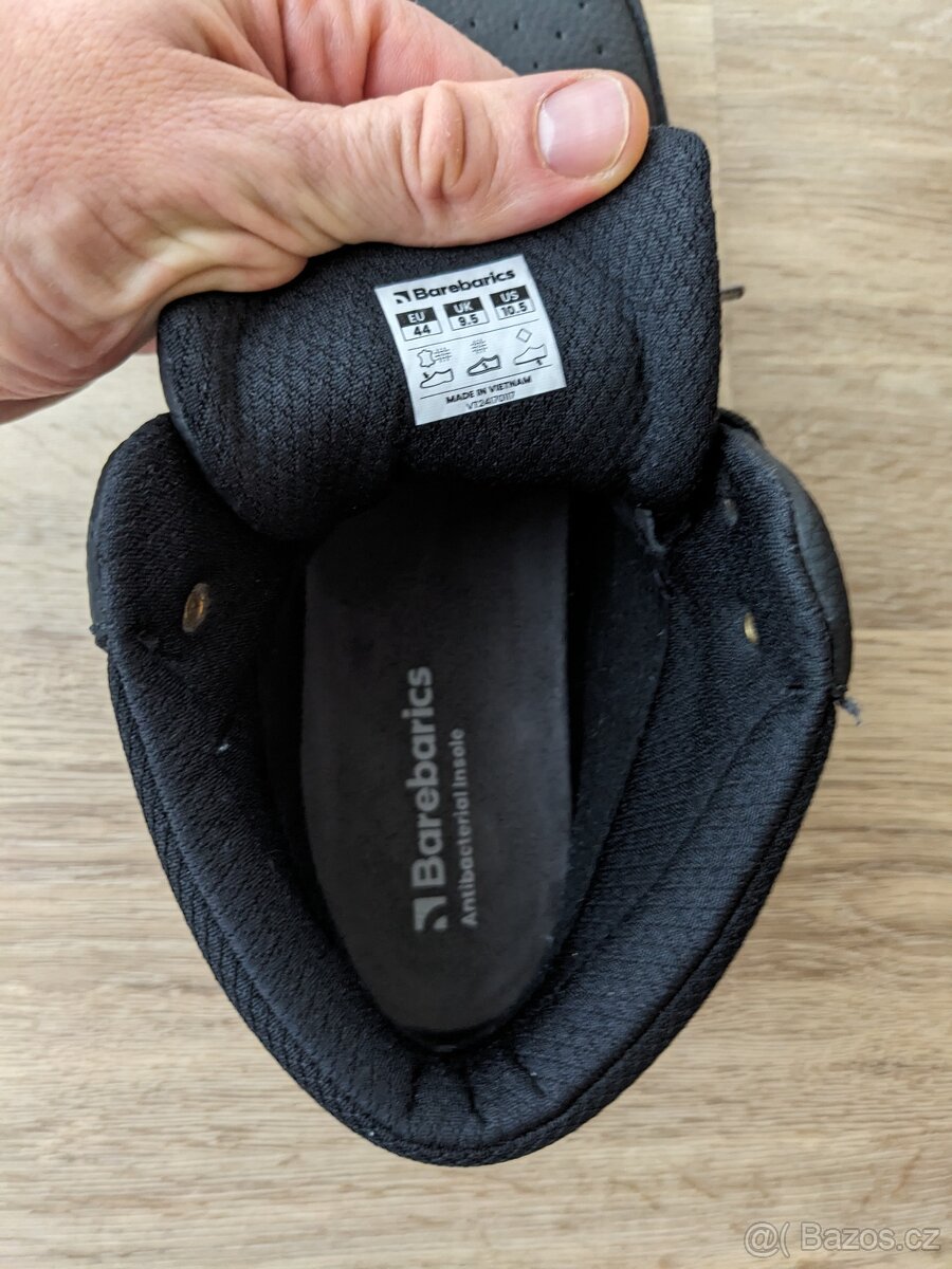 Barefoot zimní boty Barebarics UrbanEdge - Black, 44 - 3