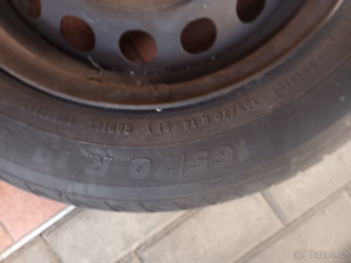 letní pneu 165/70 R14 - 3