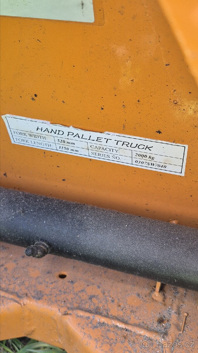Paletový vozík - 3