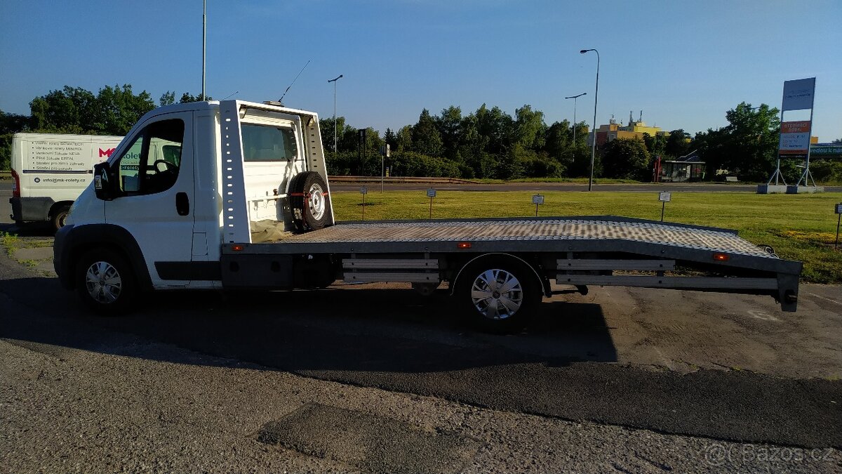 Odtahovka Peugeot Boxer 3.0 klima odtahový speciál Ducato Ju