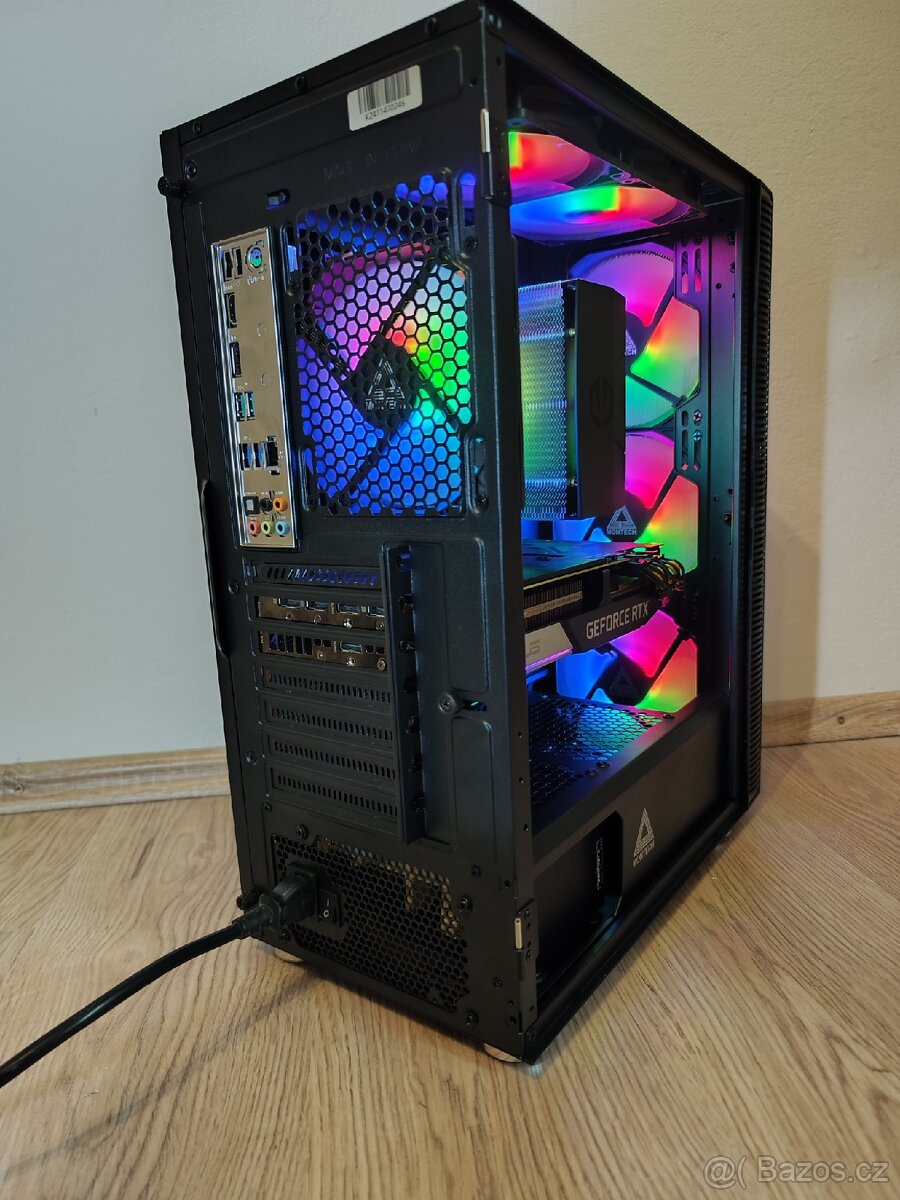 Herní PC: RTX 3070, i5 10400K, 1Tb M.2 ssd, ZÁRUKA - 3