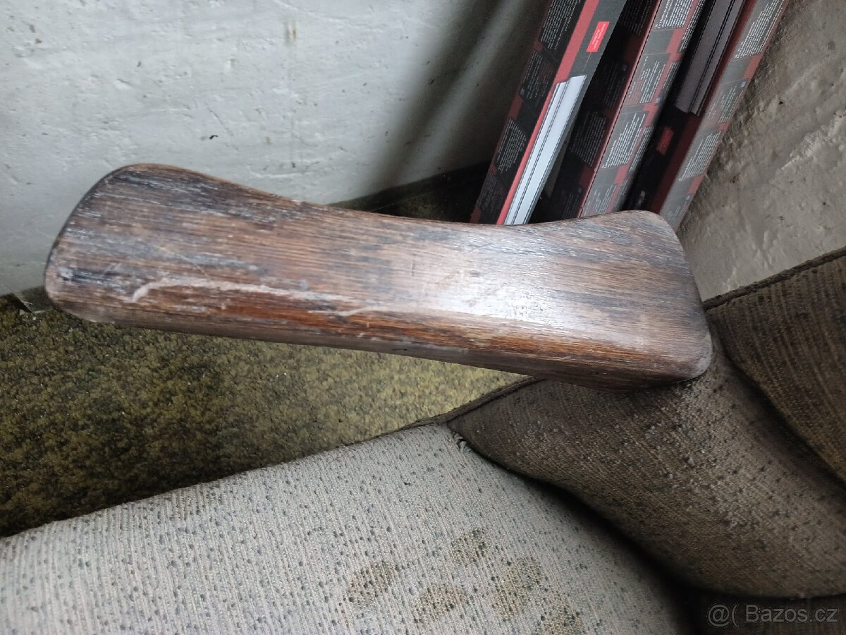 Art Deco křeslo ve velmi dobrém stavu. - 3