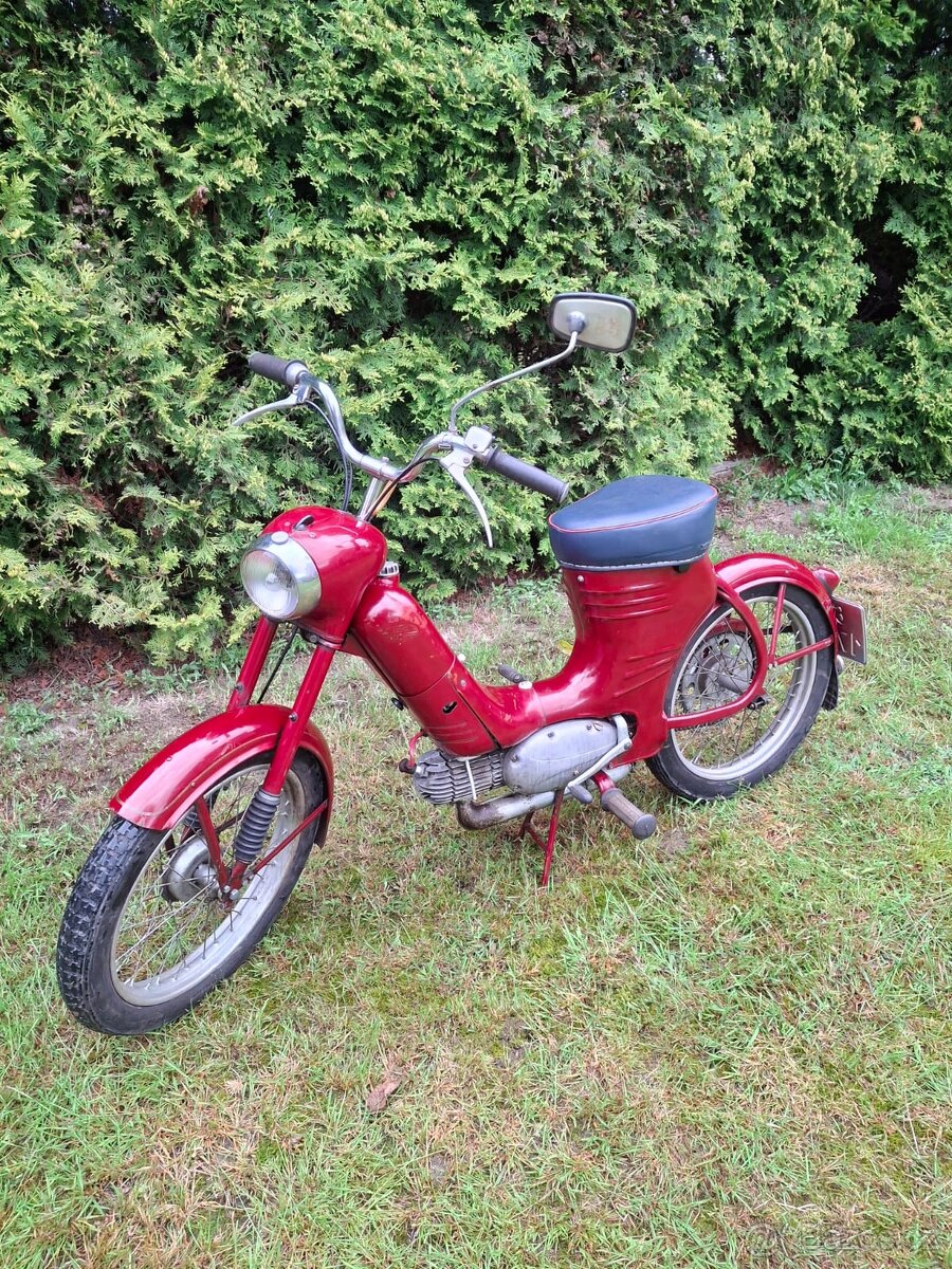 JAWA 50/550 Pařez s TP, RV. 1957, původní patiňák - 3