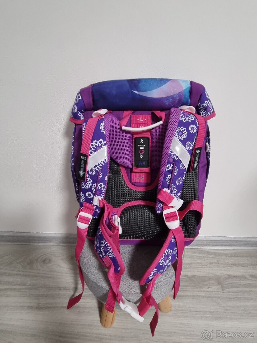 Aktovka Bagmaster POLO 6 A VIOLET/PINK - 3