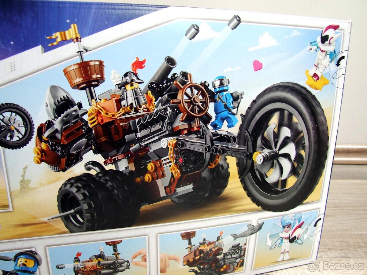 LEGO Movie 70834 - Ocelákova motorová tříkolka - 3