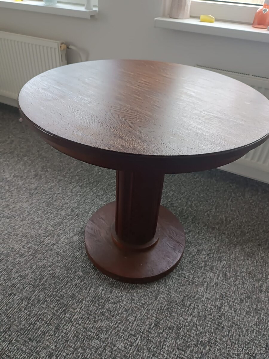 Kulatý stůl a 2 polokřesla - 3