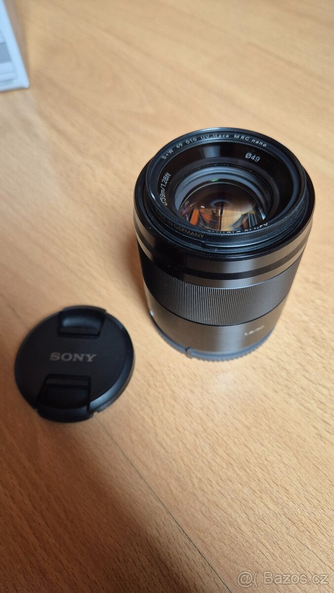 Objektiv SONY SEL 50mm f/1.8 černá verze - 3