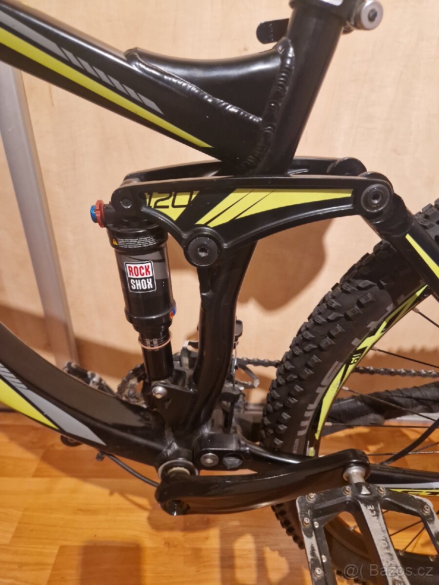 Prodám dětské celoodpružené kolo ctm - 3