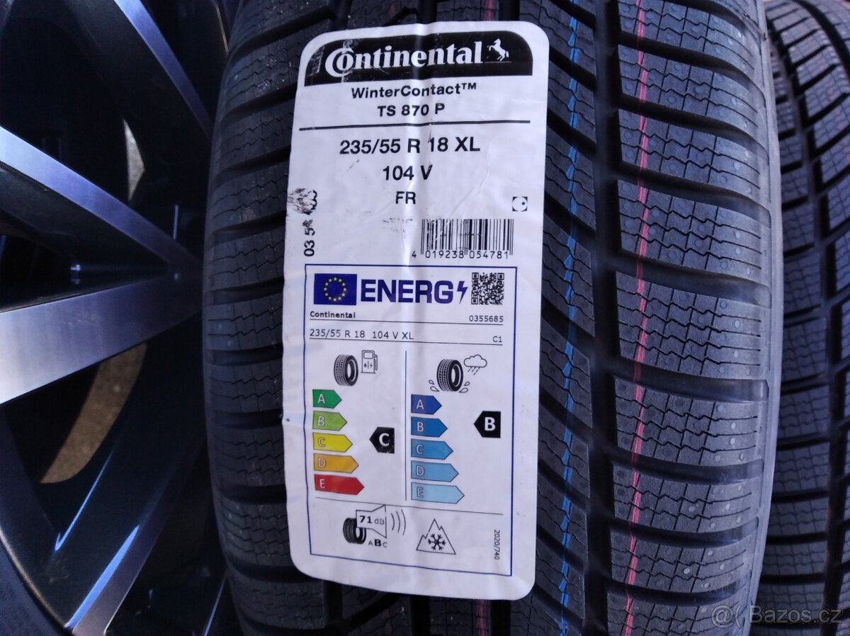 NOVÁ zimní originál alu sada Škoda Kodiaq II 18" - 3