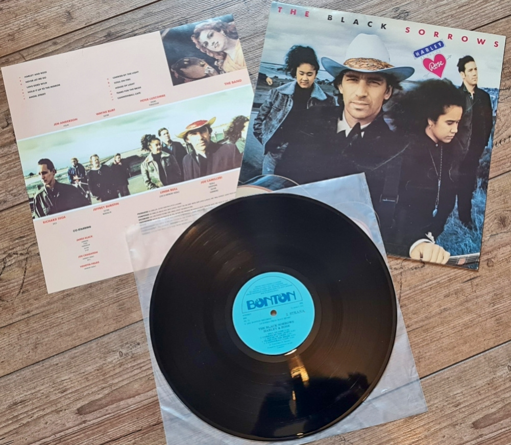 The Black Sorrows – Harley And Ro 1991 LP, VG+ / VYPRANÁ - 3