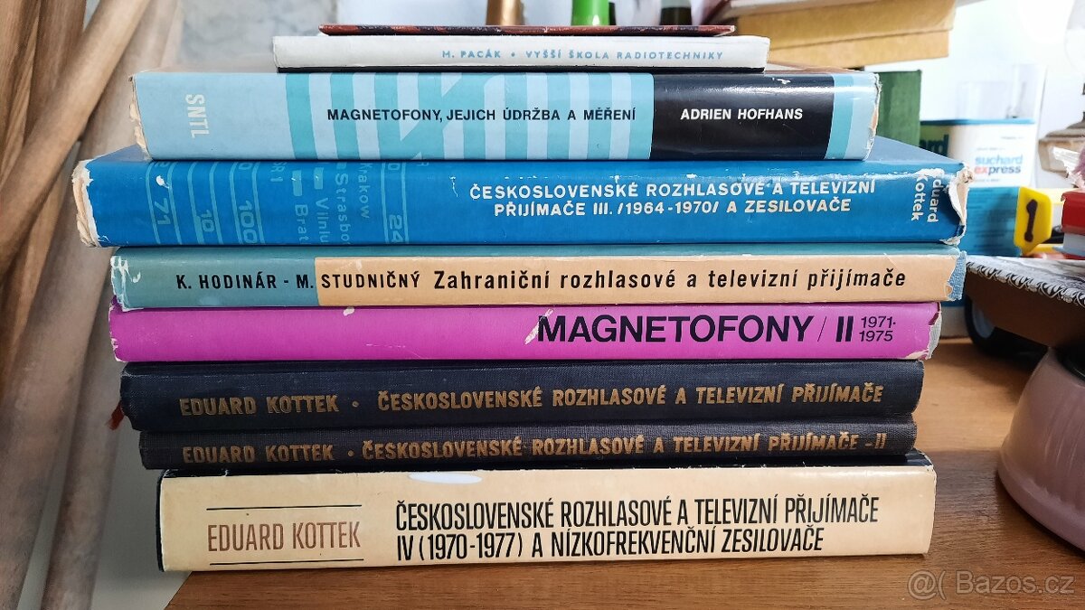 Knihy, návody o elektronice staré - 3