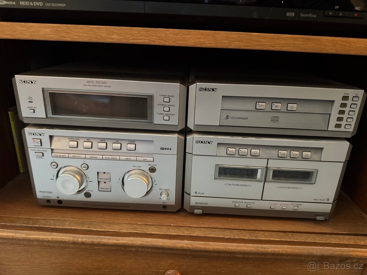 Audio systém Sony MHC-NX3AV vč. 5 ks repro - 3