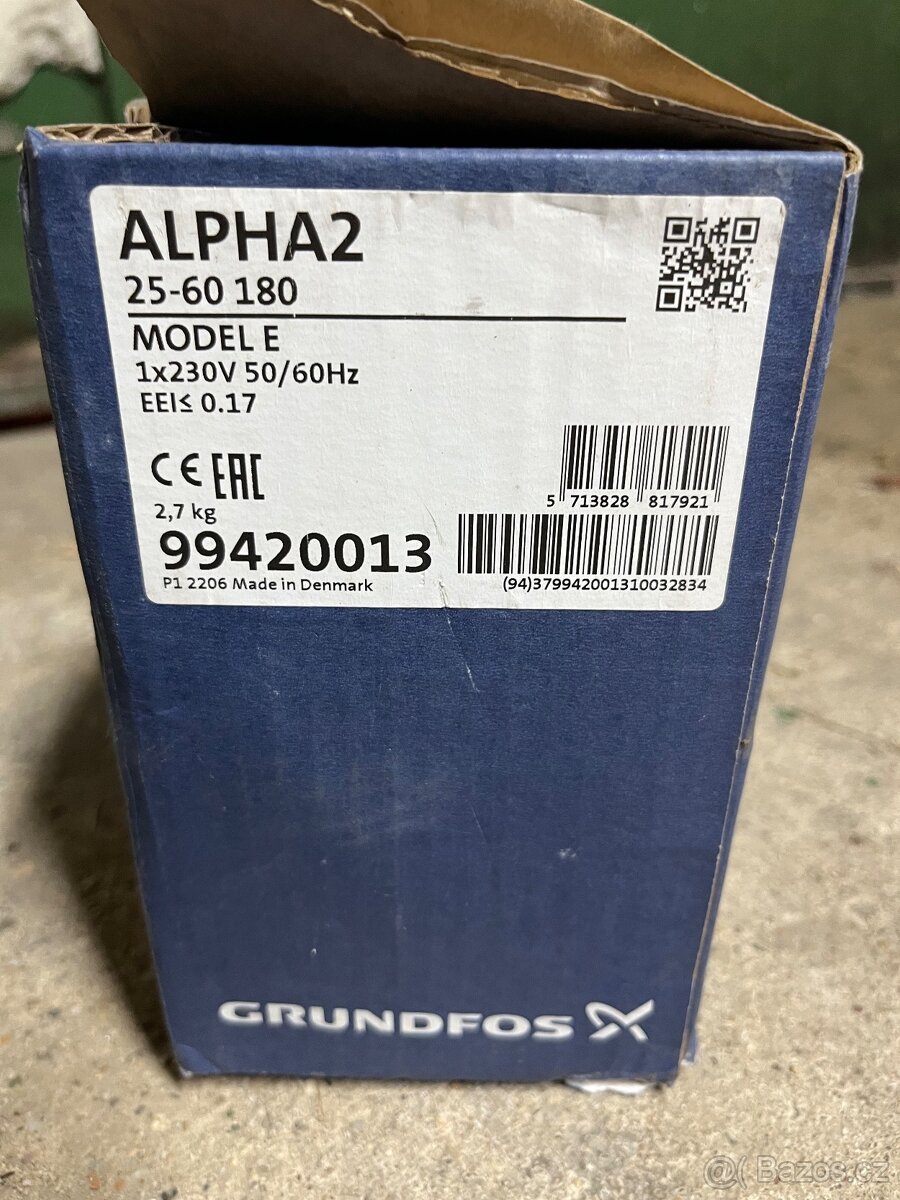 Grundfos Alpha2 25-60 180 - 3