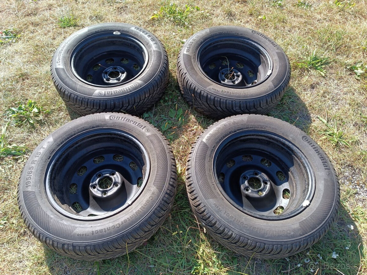 Kompletní zimní kola 15" + letní zdarma - 3