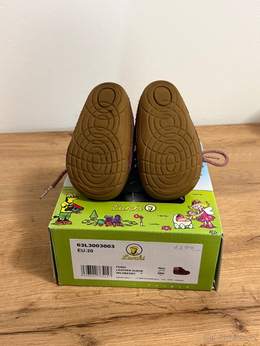 Dívčí botičko-capáčky Lurchi vel 20 - 3