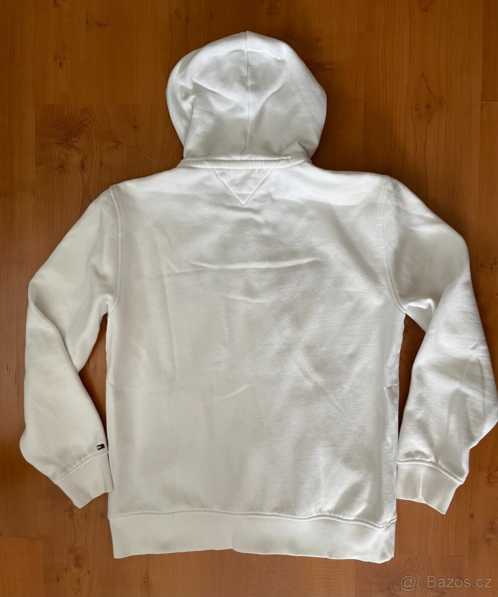mikina Tommy Hilfiger pánská bílá - 3