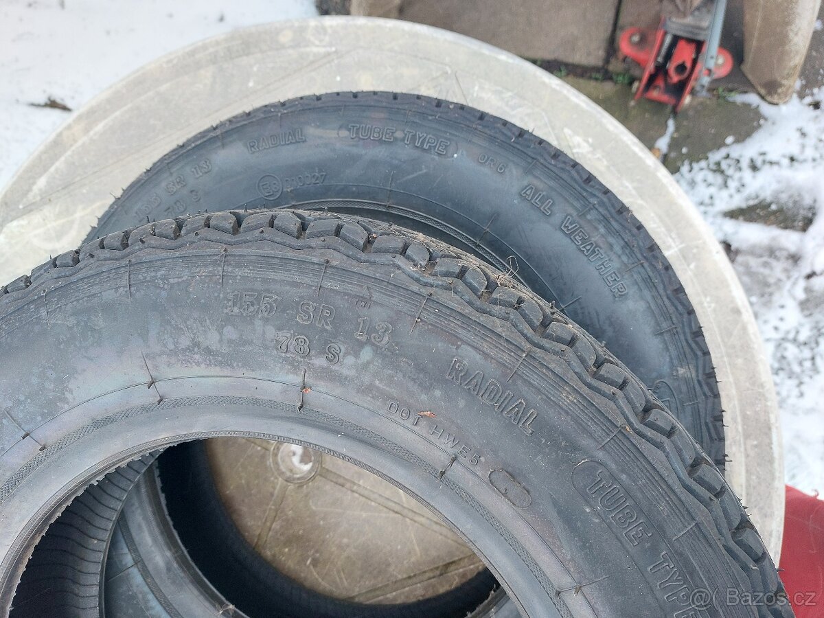 Barum Radial OR6, 155/SR13... Trabant. - 3