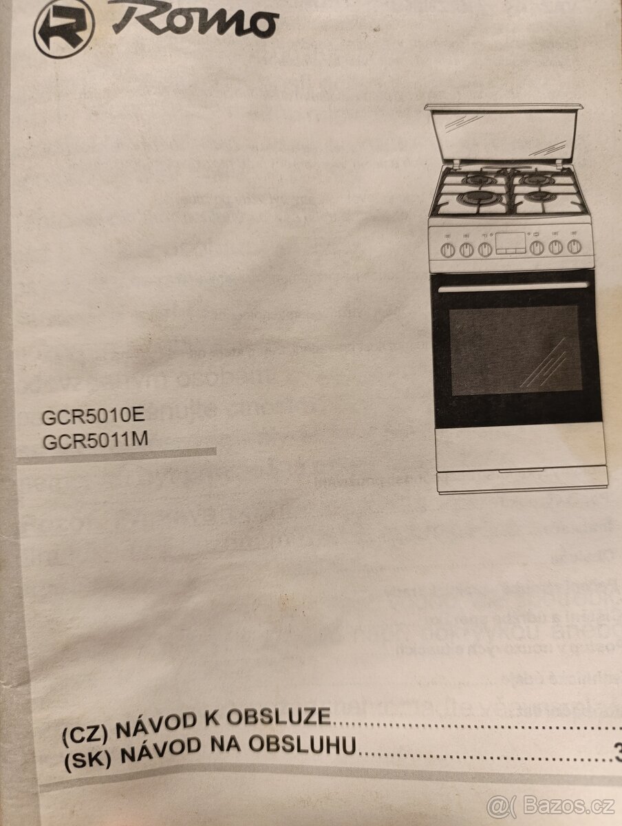 Plynový sporák - 3