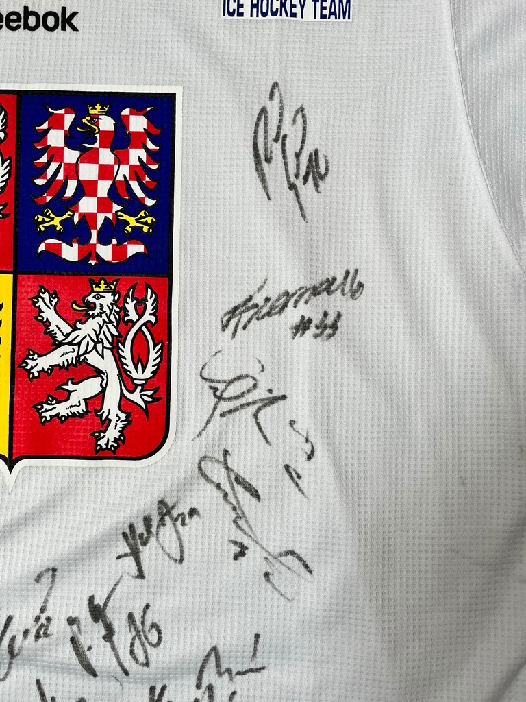 Podepsaný hokejový dres hráčů ČR z MS 2015 - 3