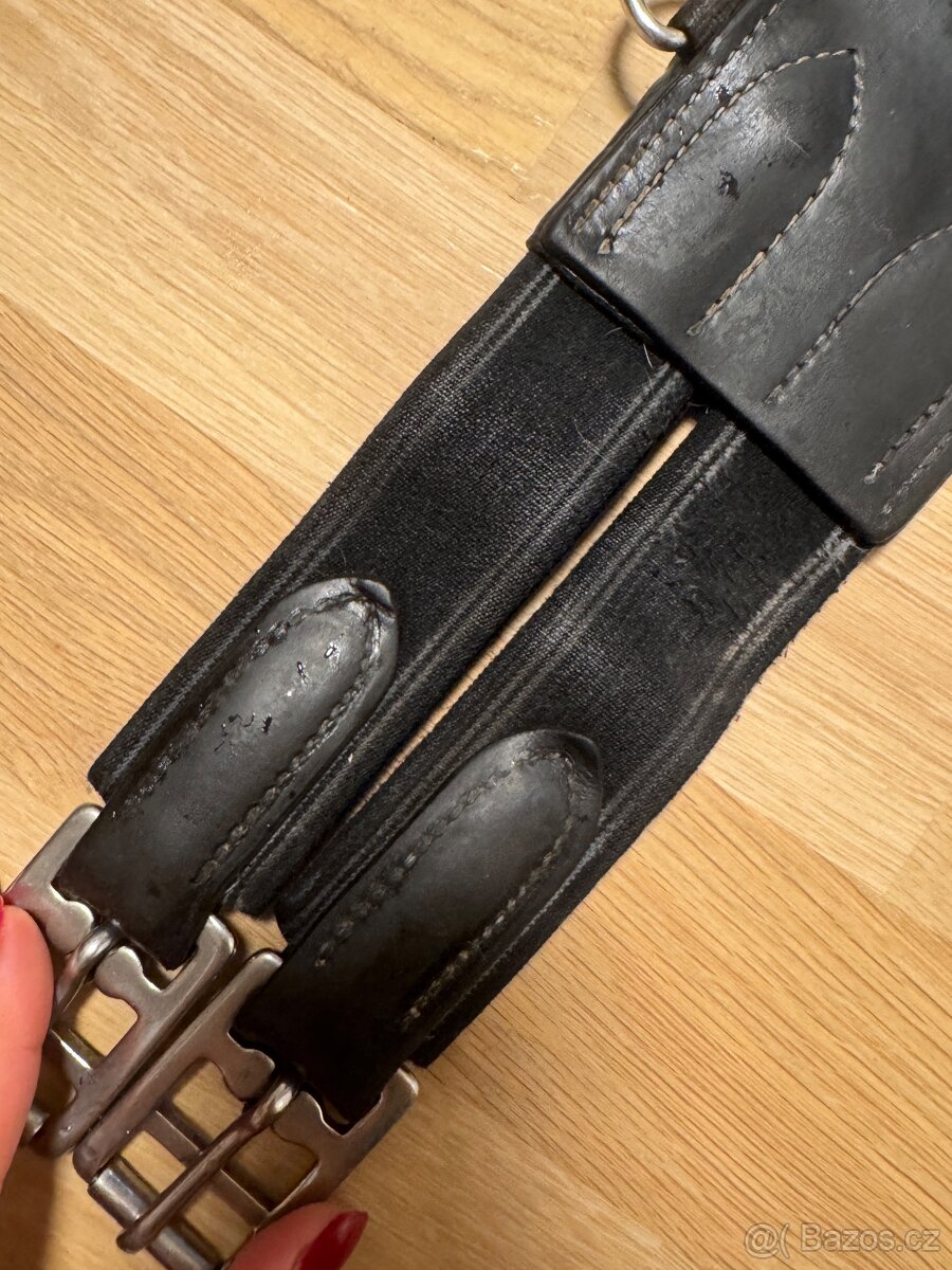 Černý okopávací podbřišník fouganza velikost 125cm. - 3