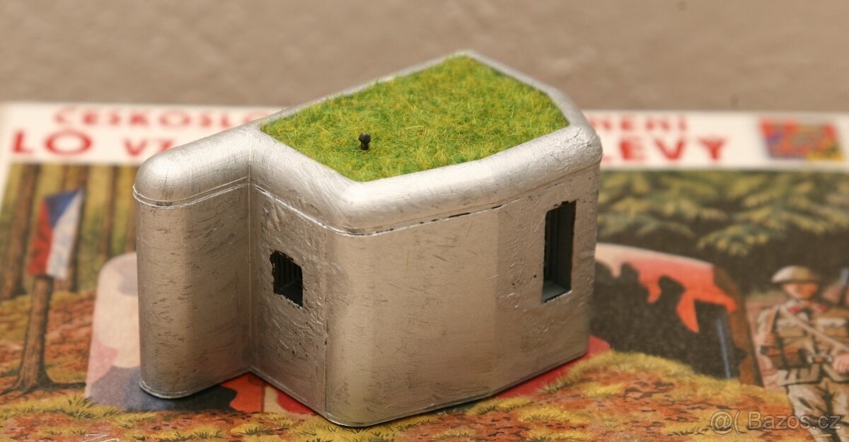 Čs. pohraniční opevnění - modelová železnice H0 (1:87) - 3