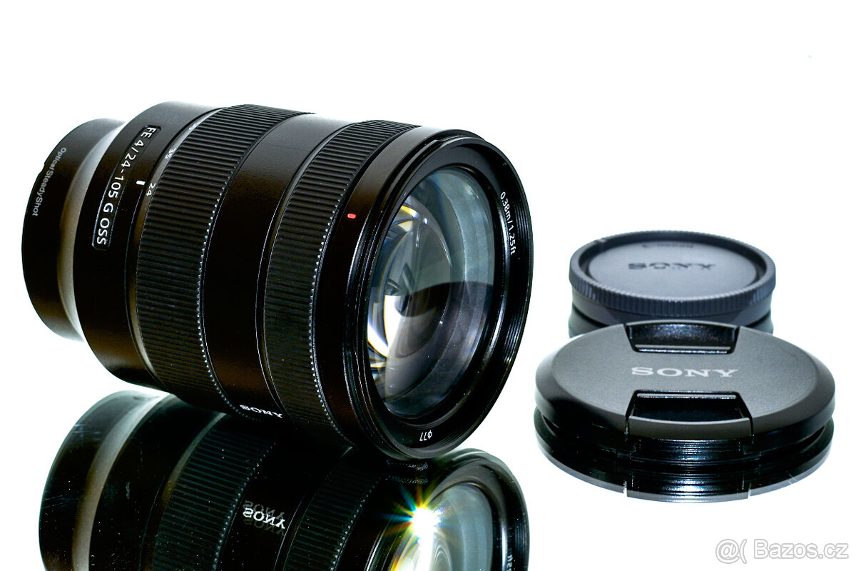 Sony FE 24-105 mm f/4 G OSS + UV filtr Hoya TOP STAV - 3