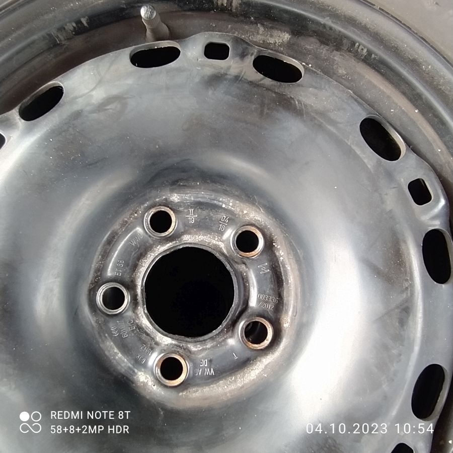 15" plechová kola – 5x100 – ŠKODA (VW, AUDI, SEAT) - 3