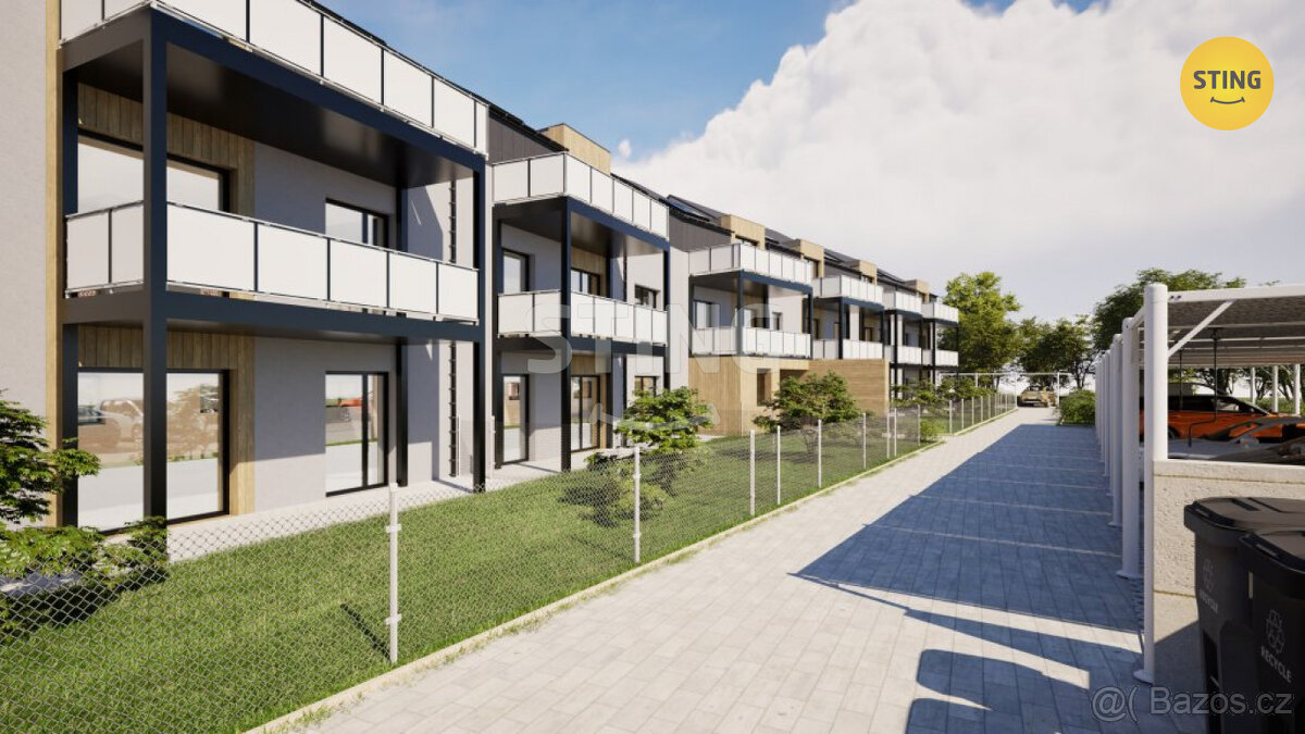 Bydlení v zahradě - projekt nové byty "OASA" Malé Ho, 1341 - 3