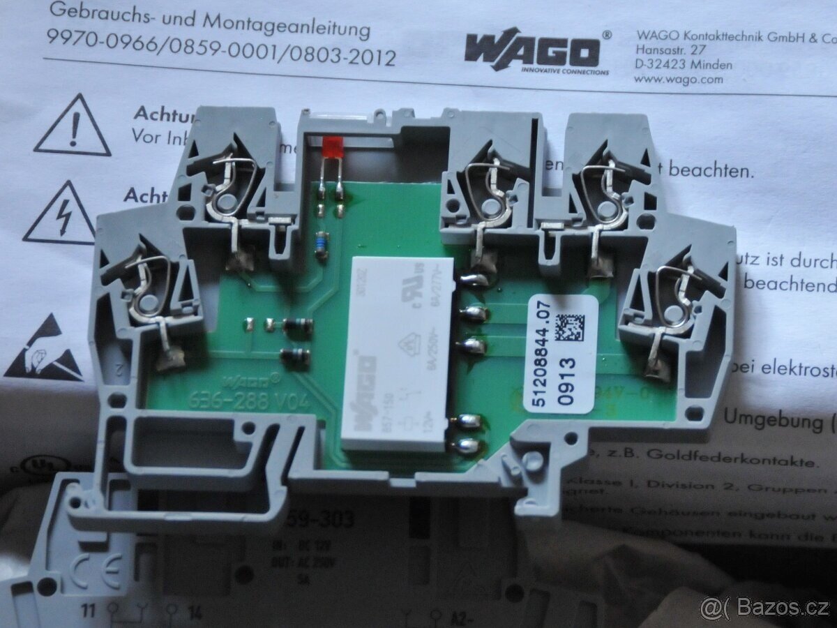 Reléové moduly WAGO 859-303 - 3