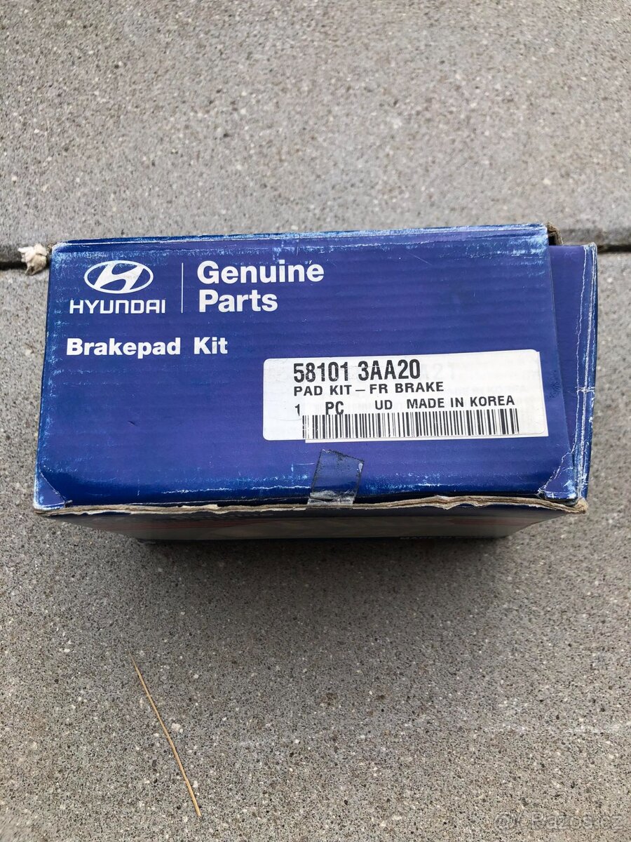 Brzdové destičky Hyundai a Kia - 3