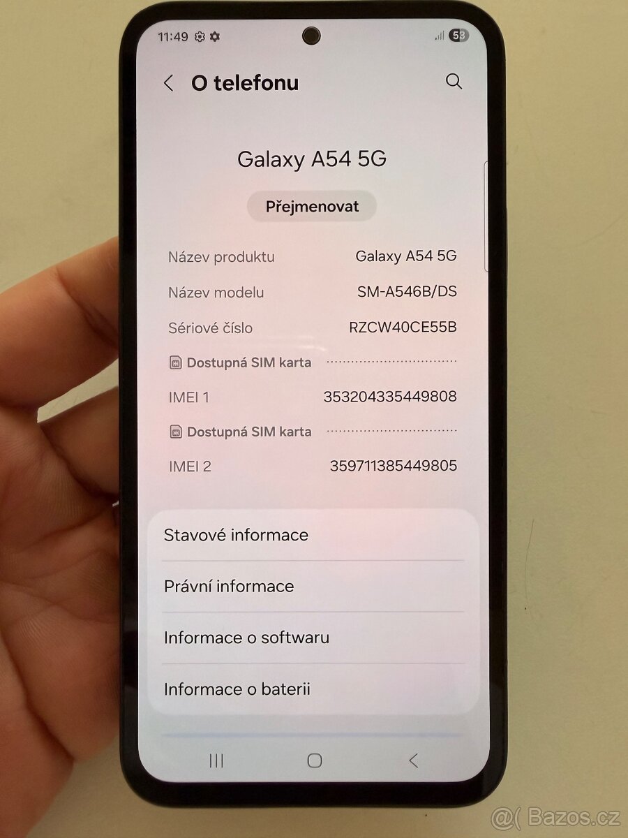 Samsung A54 5G 8/128GB - 3