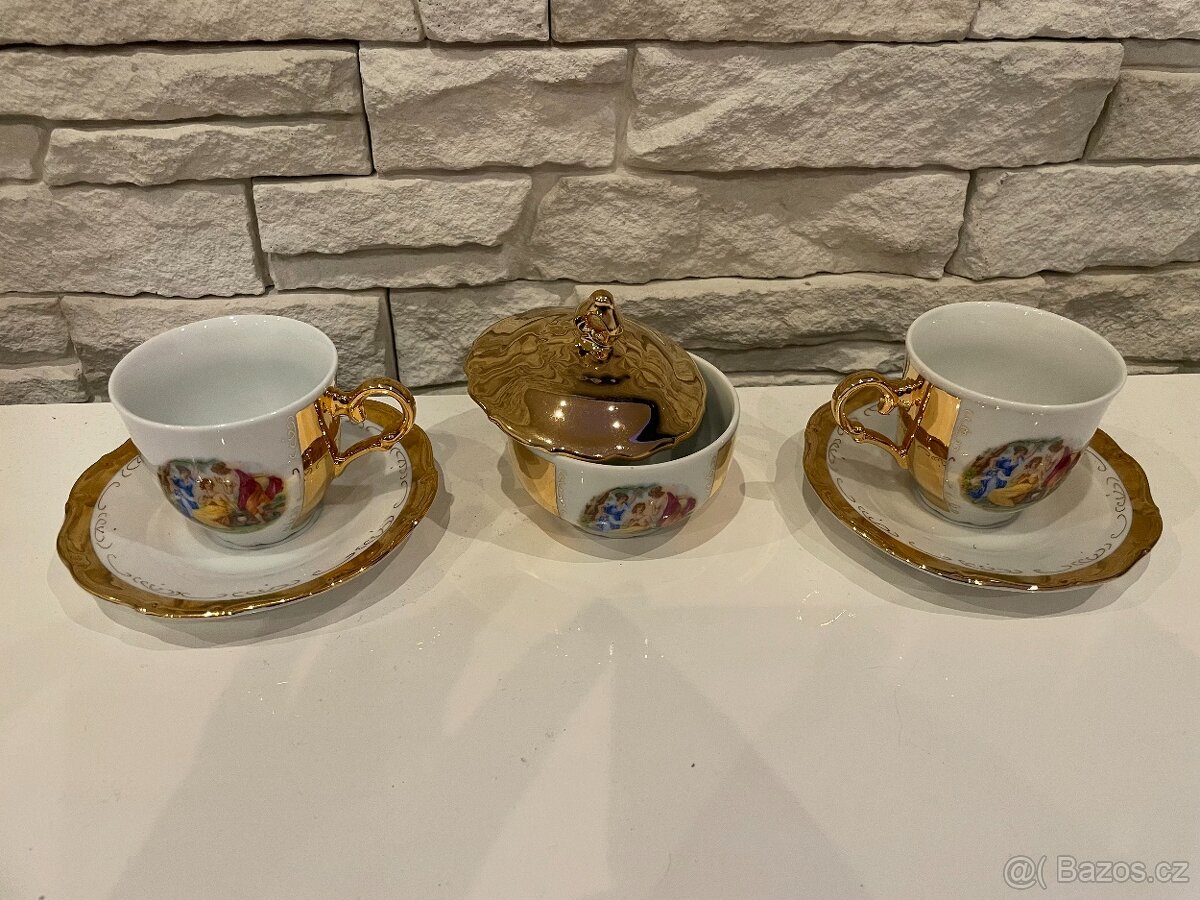 Přátelský porcelánový set tři gracie - 3