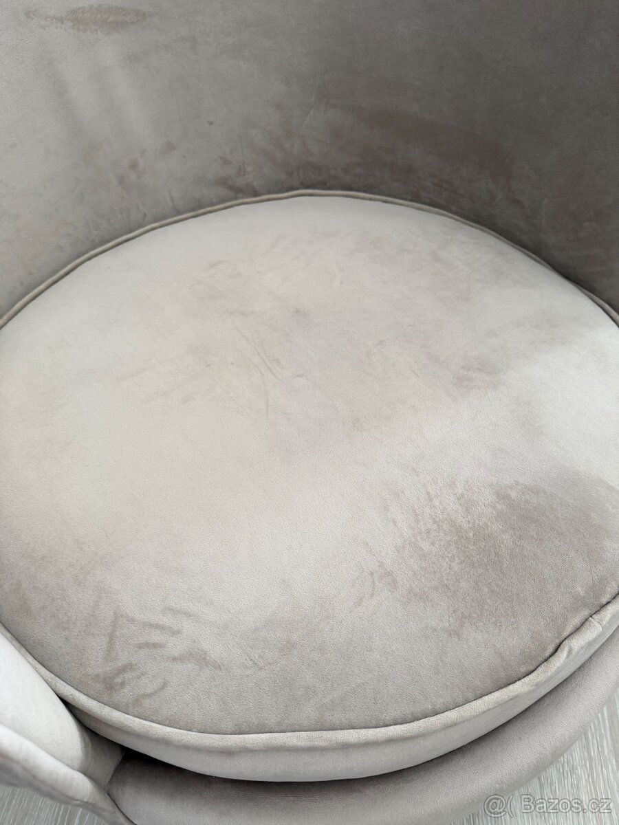 Semišové křeslo - 3