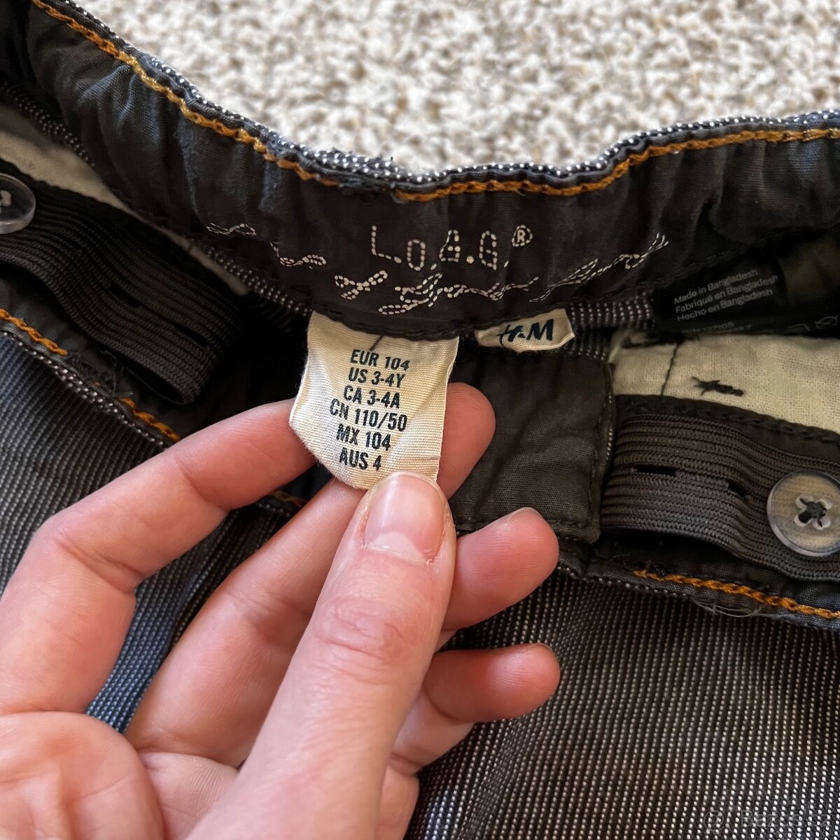 Chlapecké kraťasy H&M 98/104/110 - 3