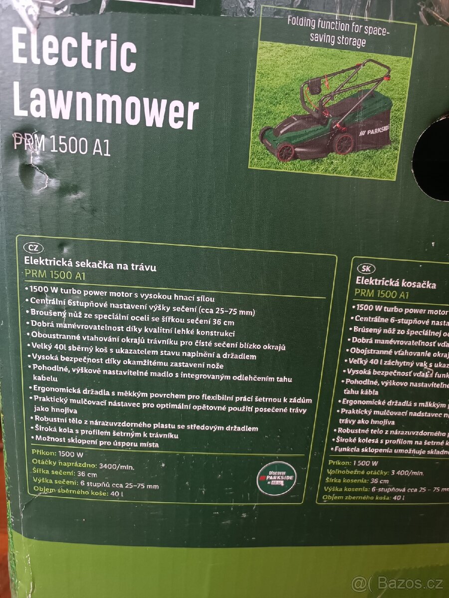 Elektrická sekačka na trávu - 3