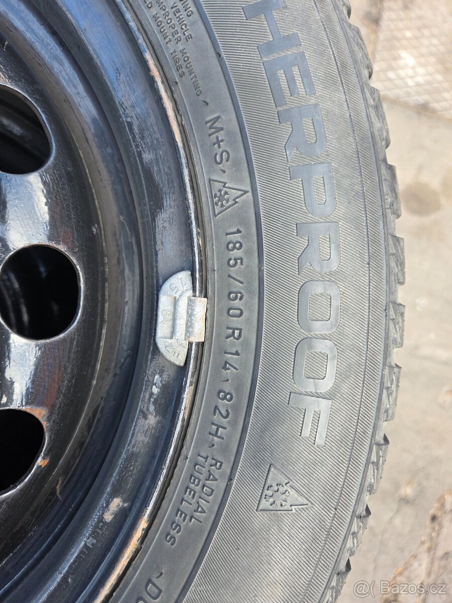 Plech sada 185/60 R14 - 3