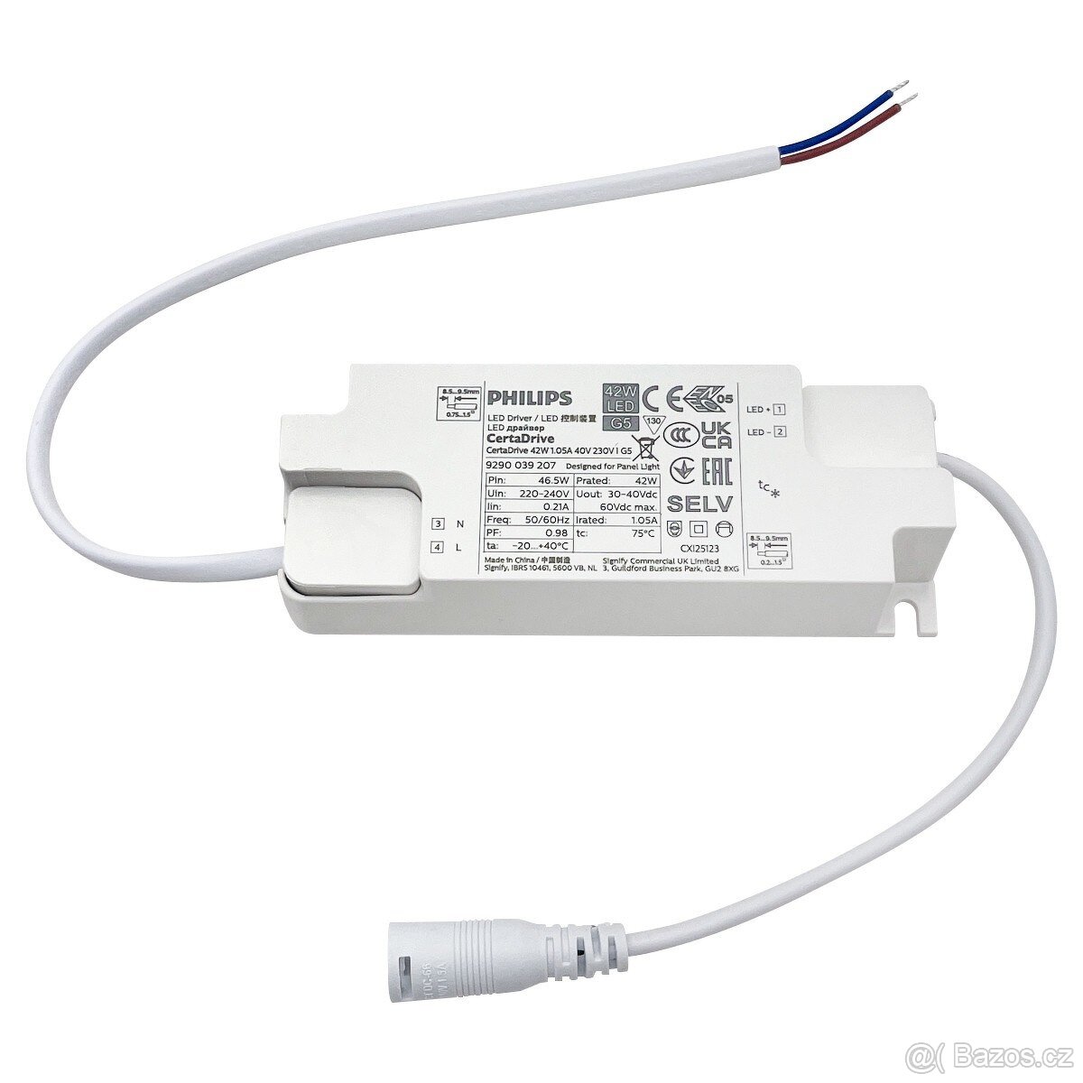 LED PANELY - DRIVER PHILIPS CERTADRIVE - 3