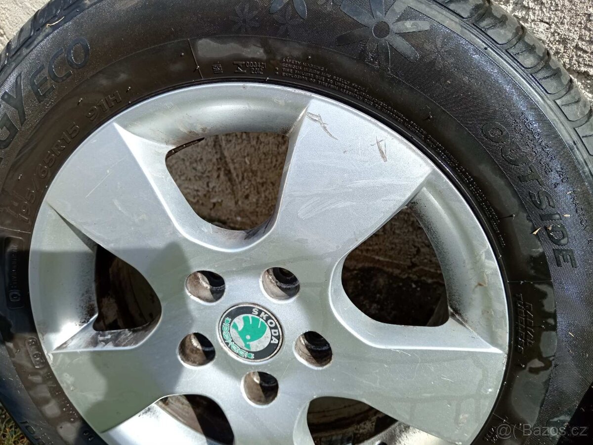 ALU Škoda Octavia 195/65 r15 - 3
