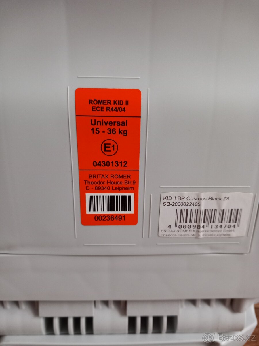Autosedačka Britax Römer 15-36 kg - 3