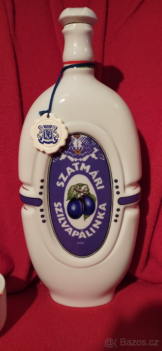 Porcelánová sada na alkohol - Hollóháza - 3